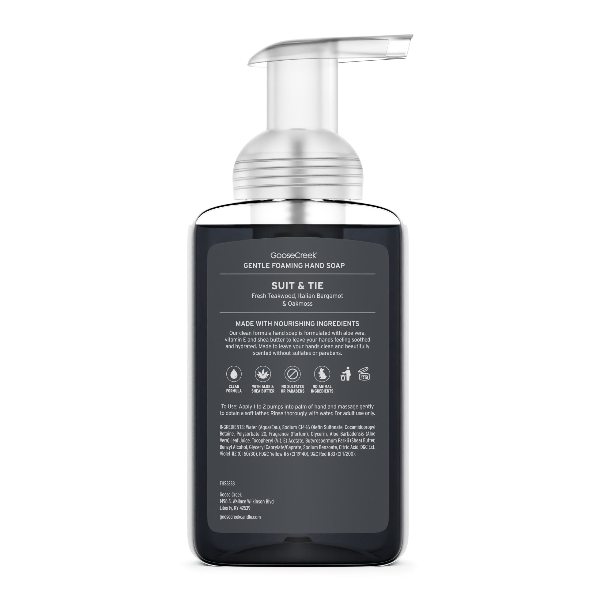 Suit & Tie Lush Foaming Hand Soap